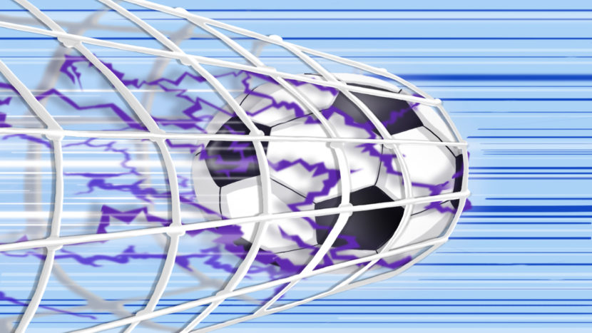ilustracion color manga pelota
