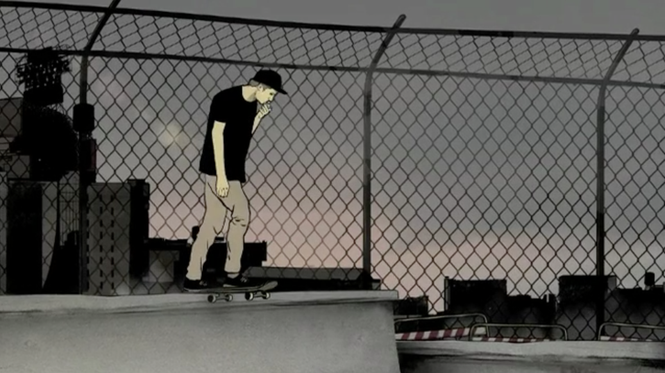 Mecal-Cartoon-Animation-Skateboard-1